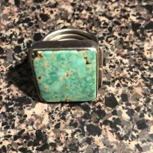 Antique Orievill Tsinnie sterling silver ring